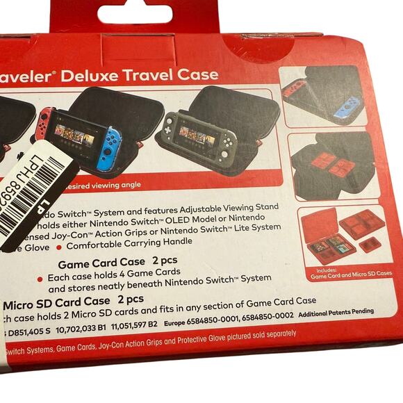 Nintendo Switch Game Traveler Deluxe Travel Case, NWT - Picture 5 of 6